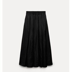 Zara FULL MIDI SKIRT ZW COLLECTION